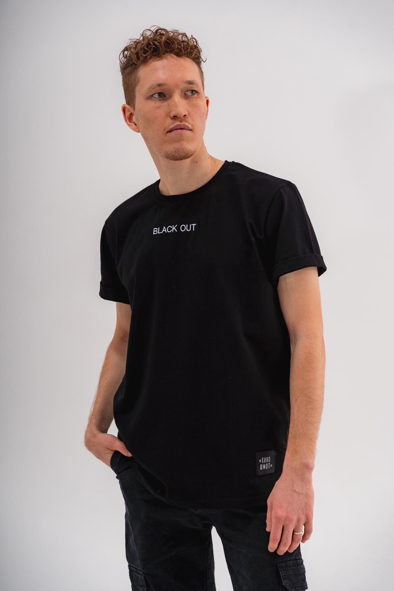 Футболка "Black Out" черная M в магазине RentaPhoto.Store