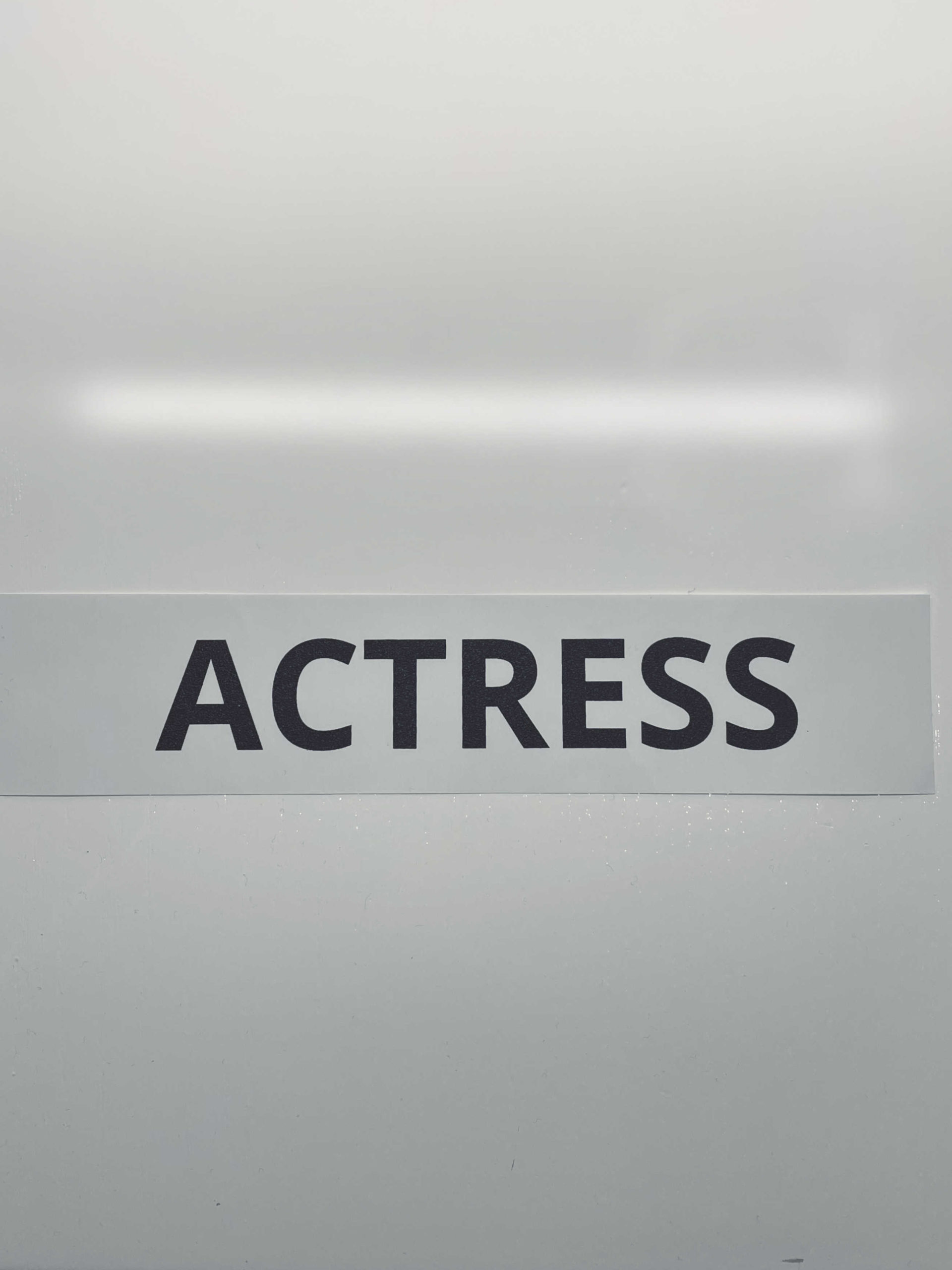 Термонаклейка "ACTRESS" в магазине RentaPhoto.Store