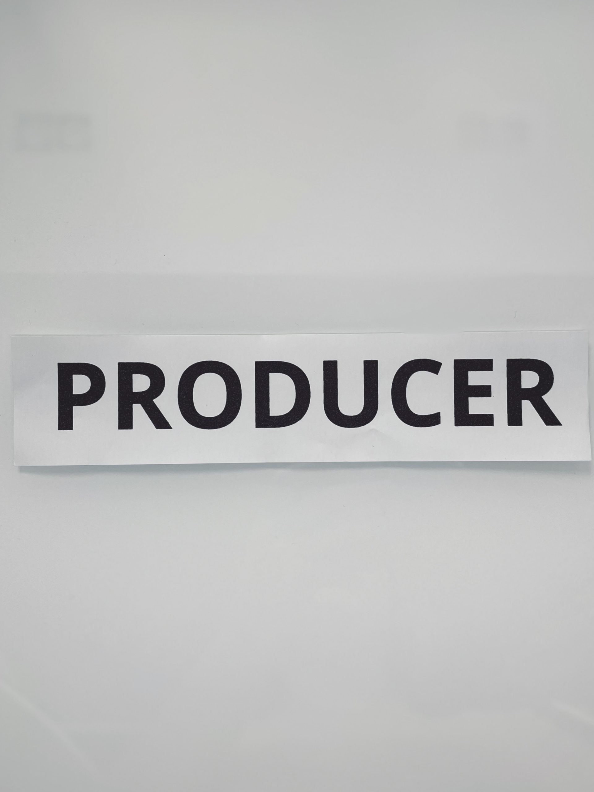 Термонаклейка “PRODUCER” в магазине RentaPhoto.Store